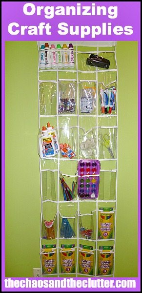 Organizing Craft Supplies